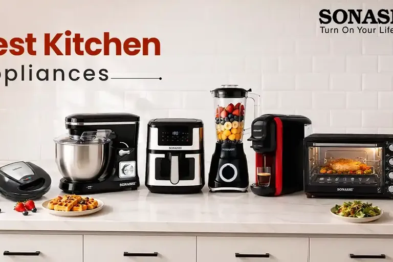 Best kitchen appliances including coffee maker, blender, and other countertop appliances for home use